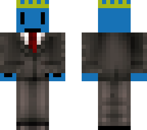 corwy with a tux