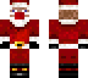 covid cross-eyed santa steve