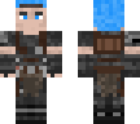 crazy guy with blue hair respond with skin ideas for me to make