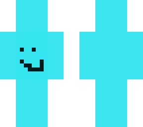 cyan smile