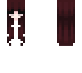 dark red girl // hair base