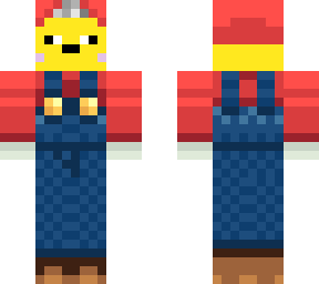derpy peachu in mario costume