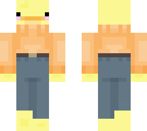 duck in sweater