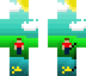 fishing pixel art