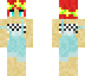 flower person