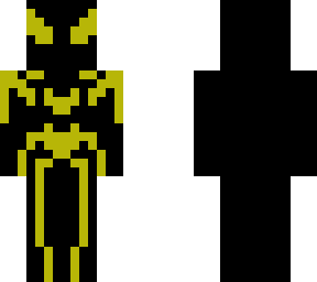 gold spider man