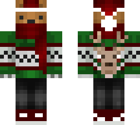 green bear sweater