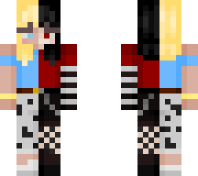 half and half skin