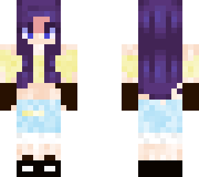 i made a body for the galaxy hair by imafunnytrashcan