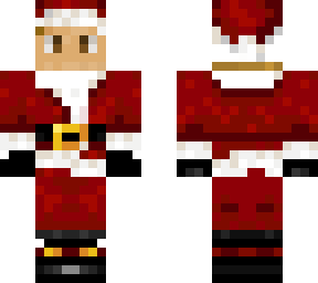 kerstman blanke jongen