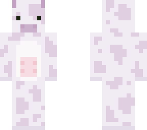lavender cow
