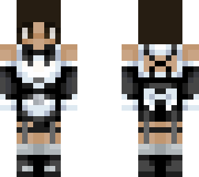maid dress hair wip