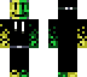 mask yellow and green