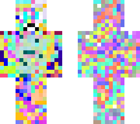 mc modern rainbow skins