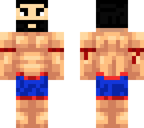 muay thai fighter / beard