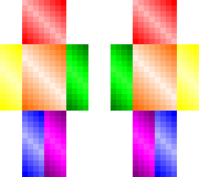 ooooo shiny rainbow skin