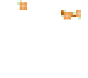 orange flower crown