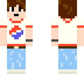 pepsi shirt (no jacket)