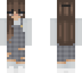 plaid overalls