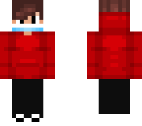 red high school boy
