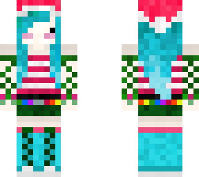 scene elf christmas girl