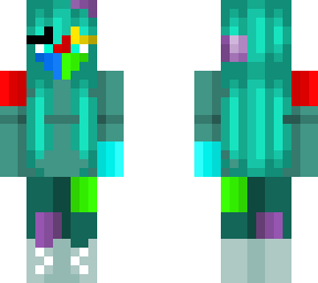 so. . . i tried to make a glitched skin. . .