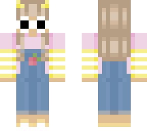 strawberry overalls