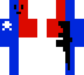 texas flag with gun on back.