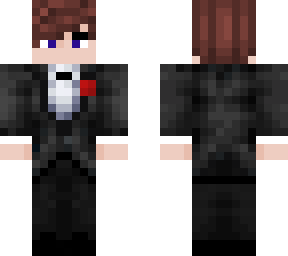 tuxedo side part