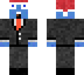 tuxedo thing with santa hat