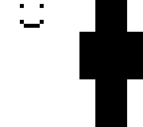 white black