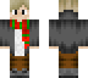 wizard in muggle clothing christmas scarf