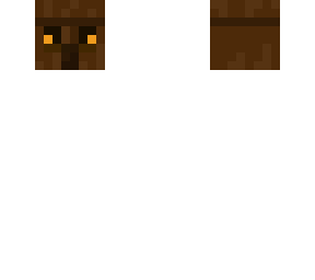 wooden golem head