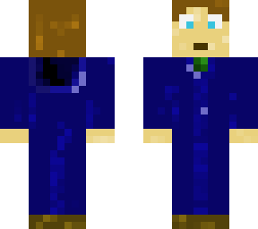 zaubererlehrling blaue robe