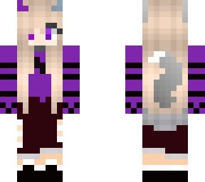 - devil girl - (purple)