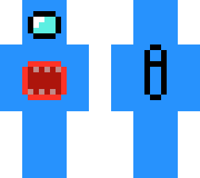 among us imposter (blue)