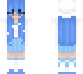 blue and white pog