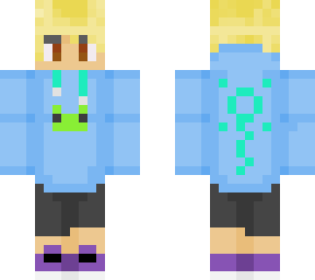 blue frog hoodie