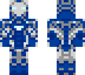blue iron-man