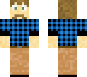 blue lumberjack