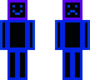 blue skin