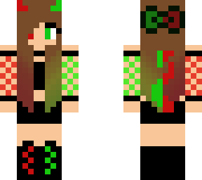 christmas demon/devil girl