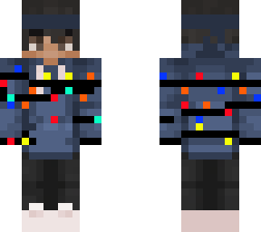 christmas intel edits blue