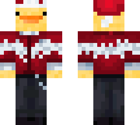 christmas sweater duck