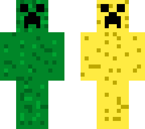 creeper with 5 faces
