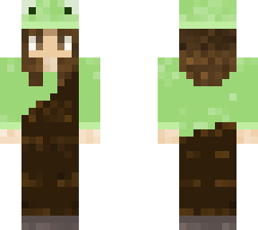 frog hat and overalls