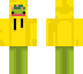 froog with flower crown