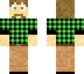 green lumberjack