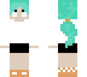 hair base (teal)