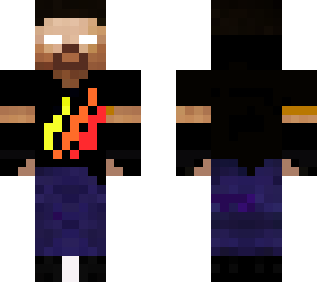 herobrine with preston merch